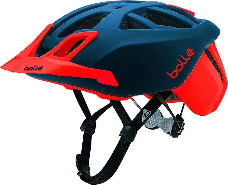 Bollé Bike-Helmets Bolle the One MTB Helmet Sporting Goods > Outdoor Recreation > Cycling > Cycling Apparel & Accessories > Bicycle Helmets Bollé Brands Inc. Blue Red 51-54cm 