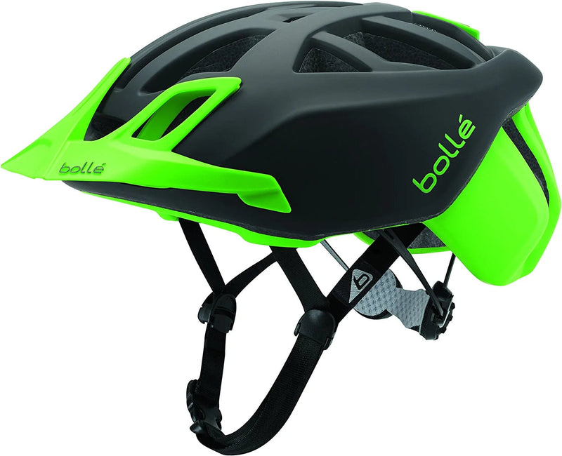 Bollé Bike-Helmets Bolle the One MTB Helmet Sporting Goods > Outdoor Recreation > Cycling > Cycling Apparel & Accessories > Bicycle Helmets Bollé Brands Inc. Black Green 54-58cm 