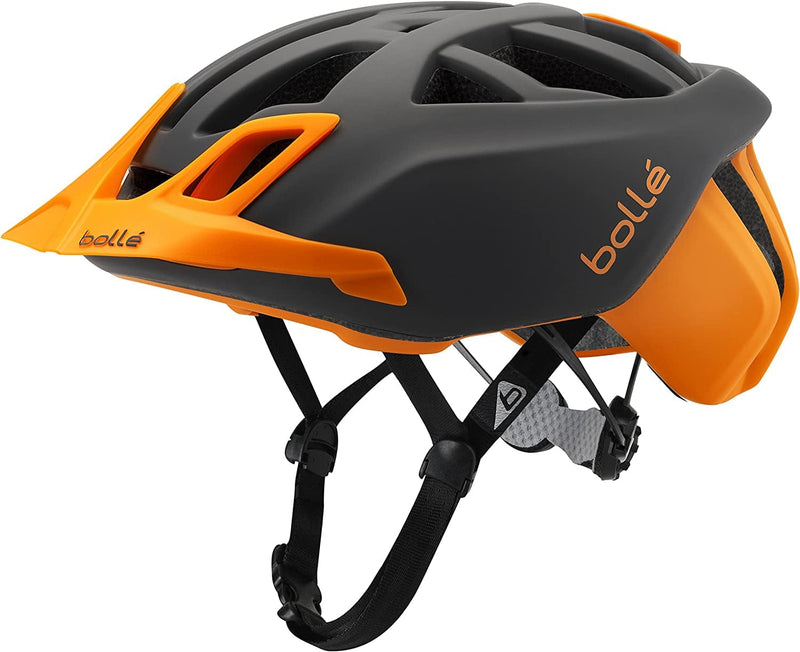 Bollé Bike-Helmets Bolle the One MTB Helmet Sporting Goods > Outdoor Recreation > Cycling > Cycling Apparel & Accessories > Bicycle Helmets Bollé Brands Inc. Grey Orange 58-62cm 