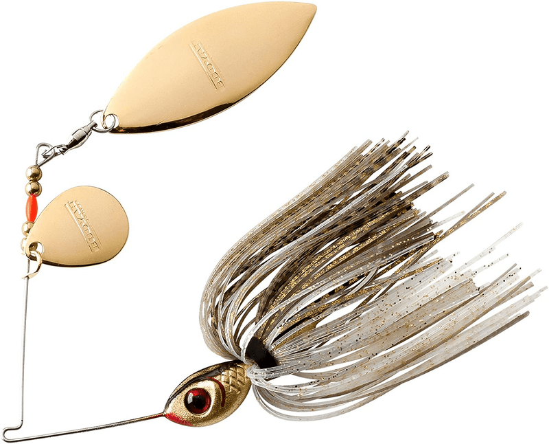 Booyah Blade Spinner-Bait Bass Fishing Lure Sporting Goods > Outdoor Recreation > Fishing > Fishing Tackle > Fishing Baits & Lures BOOYAH Gold Shiner Tandem (3/8 Oz) 