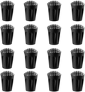 Bornfeel Trekking Pole Replacement Tips 16 Pack Hiking Pole Rubber Tips Walking Stick Tips End Caps Protectors Sporting Goods > Outdoor Recreation > Camping & Hiking > Hiking Poles BornFeel Round Bottom  