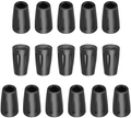 Bornfeel Trekking Pole Replacement Tips 16 Pack Hiking Pole Rubber Tips Walking Stick Tips End Caps Protectors Sporting Goods > Outdoor Recreation > Camping & Hiking > Hiking Poles BornFeel Plain Bottom  