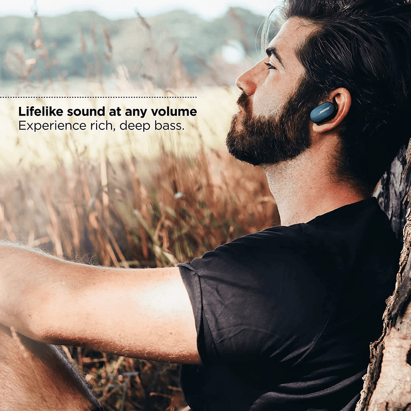 Bose QuietComfort Noise Cancelling Earbuds - True Wireless Earphones, Triple Black, the World's Most Effective Noise Cancelling Earbuds Electronics > Audio > Audio Components > Headphones & Headsets > Headphones Bose   