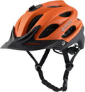 Bosoar Mountain Bike MTB Helmet,Road Bicycle Helmet with Camera Mount and Detachable Visor for Adult Men Women Youth Sporting Goods > Outdoor Recreation > Cycling > Cycling Apparel & Accessories > Bicycle Helmets Bosoar orange  