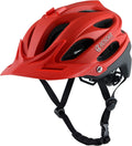 Bosoar Mountain Bike MTB Helmet,Road Bicycle Helmet with Camera Mount and Detachable Visor for Adult Men Women Youth Sporting Goods > Outdoor Recreation > Cycling > Cycling Apparel & Accessories > Bicycle Helmets Bosoar red  