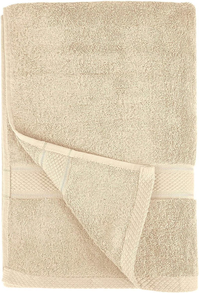 Brand – Pinzon 6 Piece Blended Egyptian Cotton Bath Towel Set - Cream Home & Garden > Linens & Bedding > Towels Pinzon   