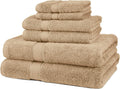 Brand – Pinzon 6 Piece Blended Egyptian Cotton Bath Towel Set - Cream Home & Garden > Linens & Bedding > Towels Pinzon Driftwood 6-Piece Set 
