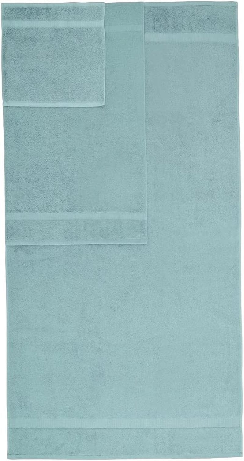 Brand – Pinzon Organic Cotton Bathroom Towels, 6-Piece Set, Spa Blue Home & Garden > Linens & Bedding > Towels Pinzon   