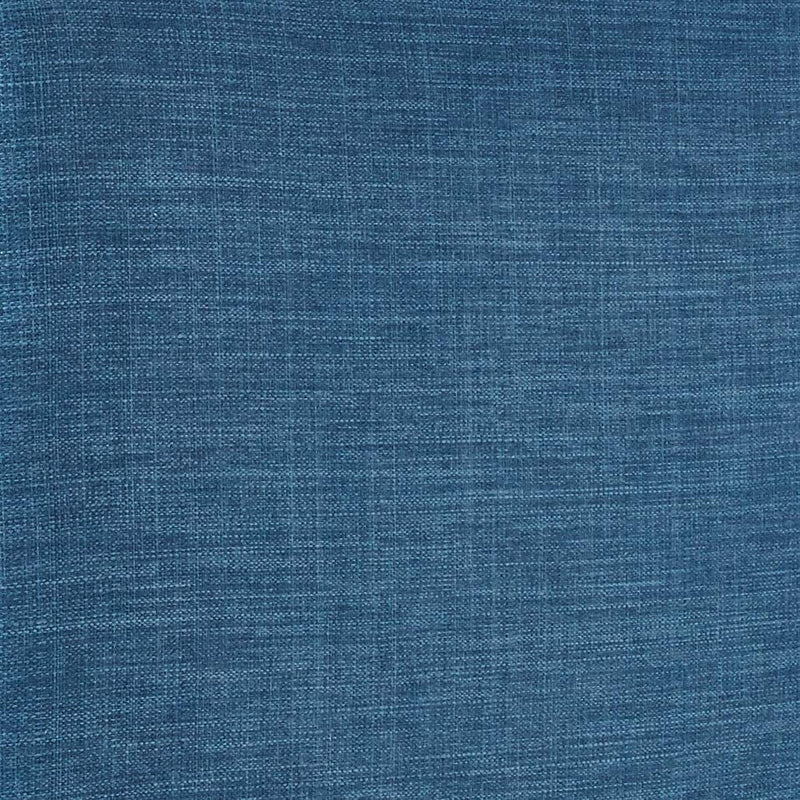 Brand – Rivet Asher round Upholstered Storage Ottoman, 15.75"W, Navy Blue