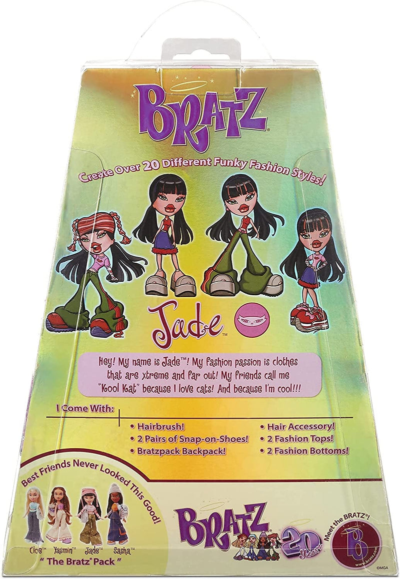 Bratz 20 Yearz Special Anniversary Edition Original Fashion Doll Jade with Accessories and Holographic Poster | Collectible Doll | for Collector Adults and Kids of All Ages Sporting Goods > Outdoor Recreation > Winter Sports & Activities Bratz   