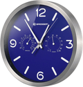 BRESSER Wall Clock, 250x250mm, Blue Home & Garden > Decor > Clocks > Wall Clocks Bresser Blue 250x250mm 