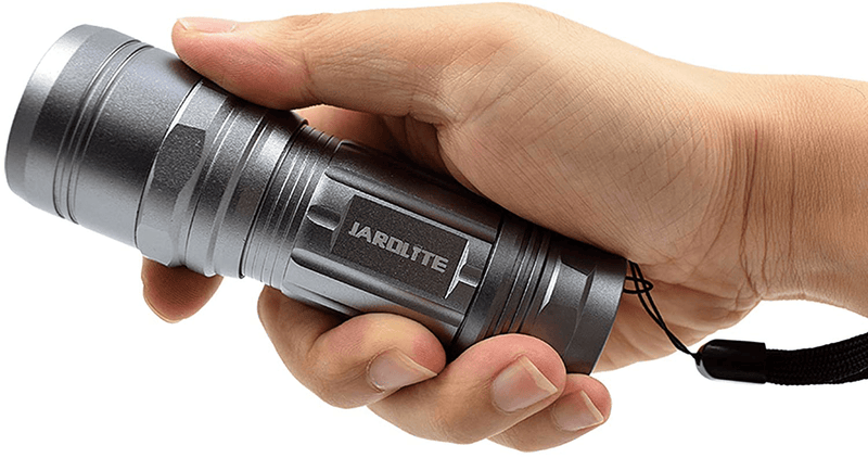 Bright LED Flashlights with Adjustable Focus [4 PACK] High Lumen Flashlight 650 Lumens Real Tested, High Powered Handheld Torch Light Water Resistant, Best Torches for Emergency, Camping, Hiking Hardware > Tools > Flashlights & Headlamps > Flashlights JARDLITE   