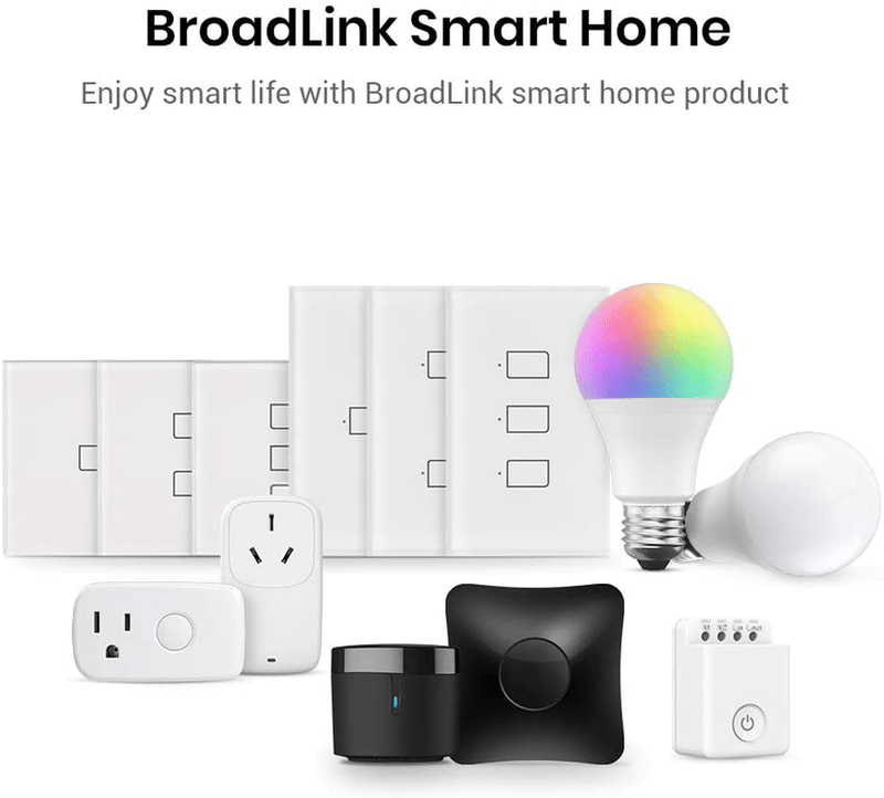 BroadLink Smart Home Hub-WiFi Remote Control IR Blaster for Smart Life Home Automation, TV Remote, Works with Alexa, Google Home, IFTTT (RM4 Mini) Electronics > Electronics Accessories > Remote Controls Broadlink   