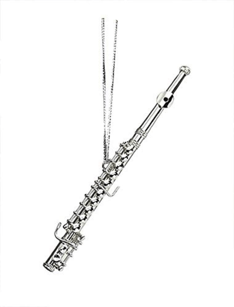 Broadway Gifts Silver Flute Musical Instrument Christmas Tree Ornament Decoration Music Band Home & Garden > Decor > Seasonal & Holiday Decorations& Garden > Decor > Seasonal & Holiday Decorations Broadway Gifts   