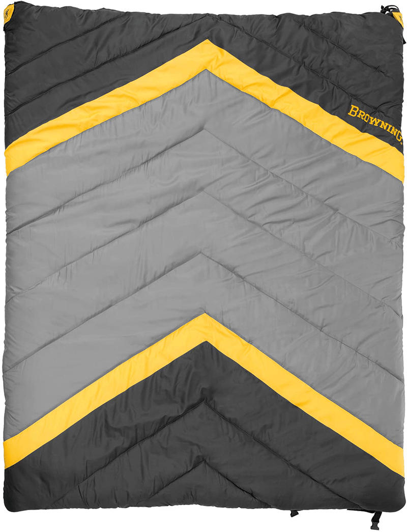 Browning Camping Side-By-Side 0 Degree Double Sleeping Bag Sporting Goods > Outdoor Recreation > Camping & Hiking > Sleeping Bags Browning   