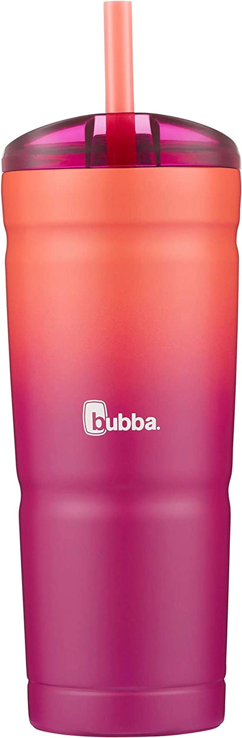 Bubba Straw Envy Vacuum-Insulated Stainless Steel Tumbler, 24 Oz., Island Teal Lid Home & Garden > Kitchen & Dining > Tableware > Drinkware BUBBA BRANDS Pink Sorbet 24oz 