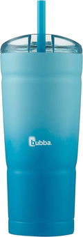 Bubba Straw Envy Vacuum-Insulated Stainless Steel Tumbler, 24 Oz., Island Teal Lid Home & Garden > Kitchen & Dining > Tableware > Drinkware BUBBA BRANDS Tutti Fruity Ombre 32oz 