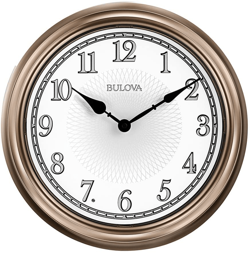 Bulova C4826 Light Time Wall Clock, Champagne Home & Garden > Decor > Clocks > Wall Clocks Bulova   