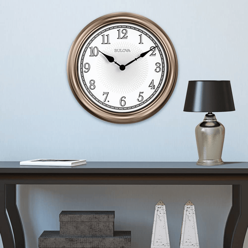 Bulova C4826 Light Time Wall Clock, Champagne Home & Garden > Decor > Clocks > Wall Clocks Bulova   