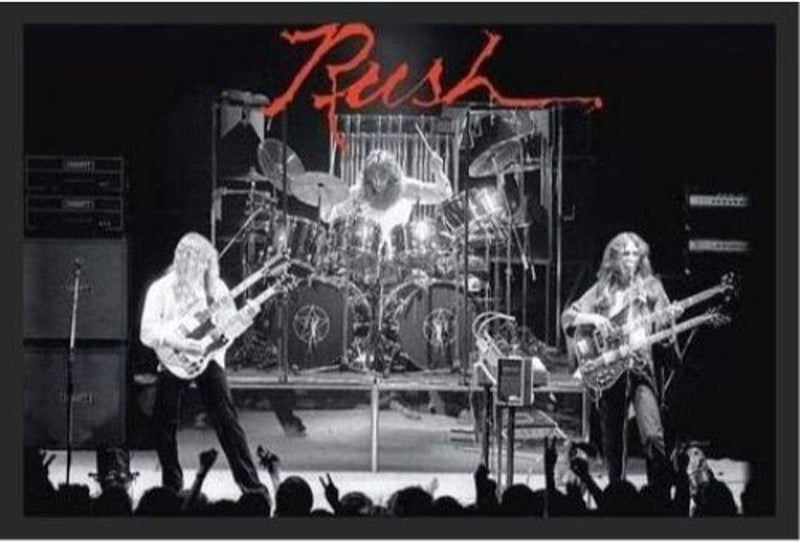 Buyartforless Rush - Hemispheres Live on Stage 36X24 Poster Music Art Print Band Group Perfect for Framing.