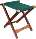 BYER of MAINE, Pangean, Folding Stool, Green, Hardwood, Easy to Fold and Carry, Wood Folding Stool, Canvas Camp Stool, Perfect for Camping, Matches All Furniture in the Pangean Line Sporting Goods > Outdoor Recreation > Camping & Hiking > Camp Furniture BYER OF MAINE Forest Green 1 
