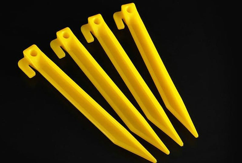 36 PCS Serrated Tent Pegs Tent Accessories Heavy Duty Plastic Tent Stakes Garden and Beach Outdoor Canopy Windproof Fixing Pegs Christmas Valentine'S Day Halloween