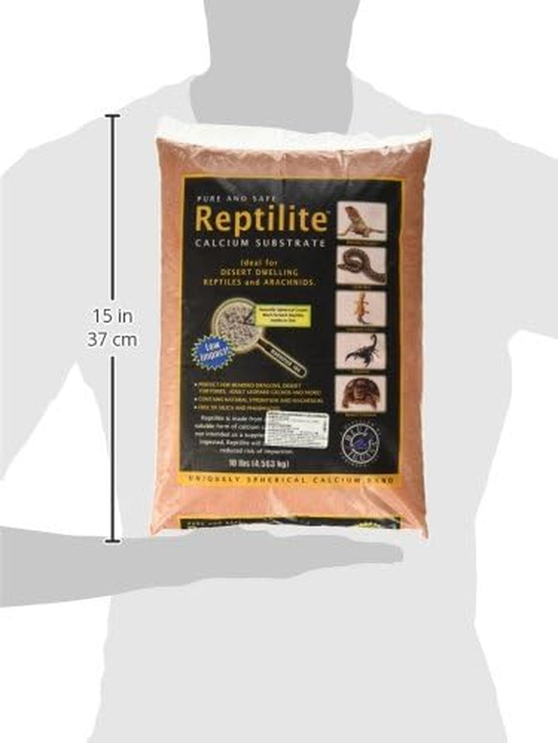 Carib Sea SCS00711 Reptiles Calcium Substrate Sand, 10-Pound, Desert Rose