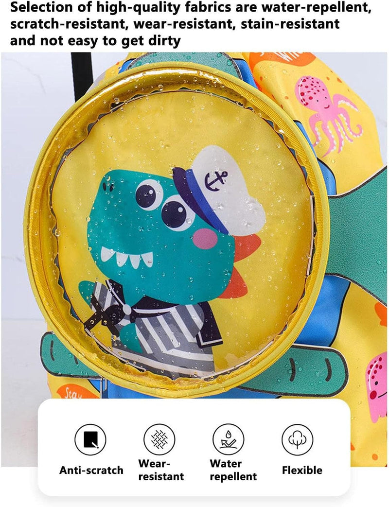 Children'S Swimming Bag Wet and Dry Separation Beach Backpack, Cartoon Animals Swim Bag with Shoe Compartment Kid Swim Bag Sports Gym Backpack for Girls Boys