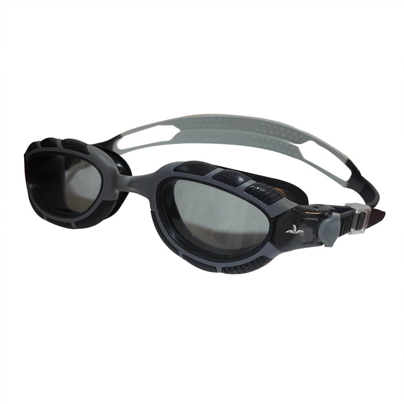 Cabana Sports Raptor Swimming Goggles No Leaking anti Fog UV Protection Triathlon Full Protection Unisex Adult Sporting Goods > Outdoor Recreation > Boating & Water Sports > Swimming > Swim Goggles & Masks Cabana Sports Silver/Black (Non-polarized)  