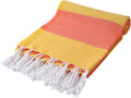 Cacala Turkish Beach Towels Quick Dry Prewashed for Soft Feel Extra Large Blanket Peshtemal for Bathroom, Travel, Pool, Swim, Yoga, Face, Hair and Gym Paradise, 37 in X 70 In, Aqua Home & Garden > Linens & Bedding > Towels Cacala Yellow Coral 37 in x 70 in 