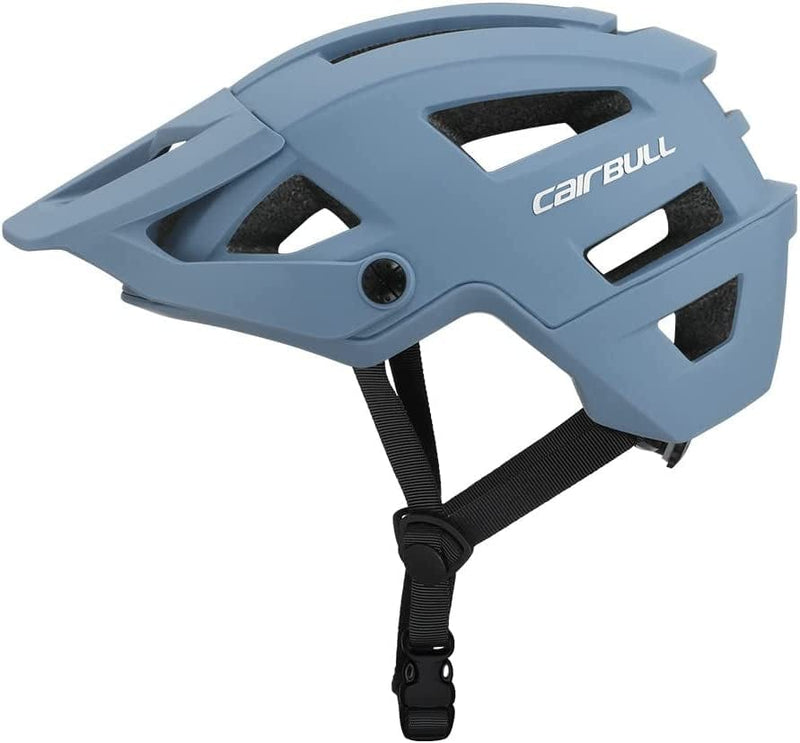CAIRBULL Trail AM 2022 Road Mountain Bike Helmet with Removable Adjustable Brim Sporting Goods > Outdoor Recreation > Cycling > Cycling Apparel & Accessories > Bicycle Helmets Cairbull Glacier Blue M/L(58-62CM) 
