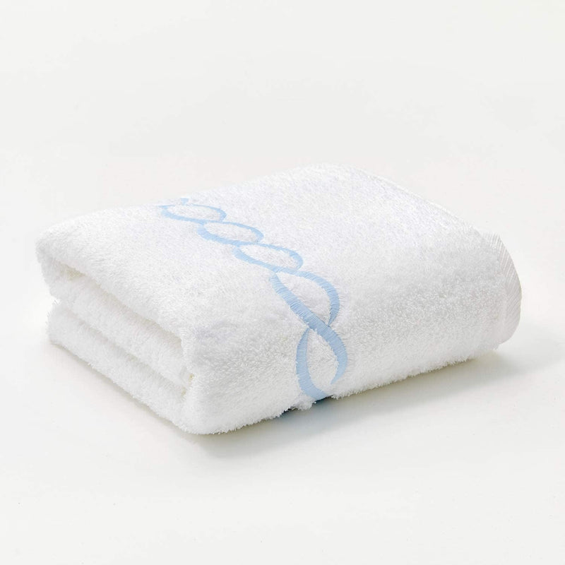 Calla Angel Superior 1000 Gram Egyptian Cotton Oversize 63 X 31 Bath Towel, 1 Piece, Blue Chain Home & Garden > Linens & Bedding > Towels Calla Angel Blue Chain  