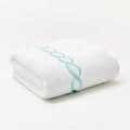 Calla Angel Superior 1000 Gram Egyptian Cotton Oversize 63 X 31 Bath Towel, 1 Piece, Blue Chain Home & Garden > Linens & Bedding > Towels Calla Angel Mint Chain  