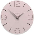 CalleaDesign 11.8" Wall Clock Smile Quartz Grey Home & Garden > Decor > Clocks > Wall Clocks CalleaDesign Shell Pink  