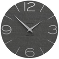 CalleaDesign 11.8" Wall Clock Smile Quartz Grey Home & Garden > Decor > Clocks > Wall Clocks CalleaDesign Gray Burl  