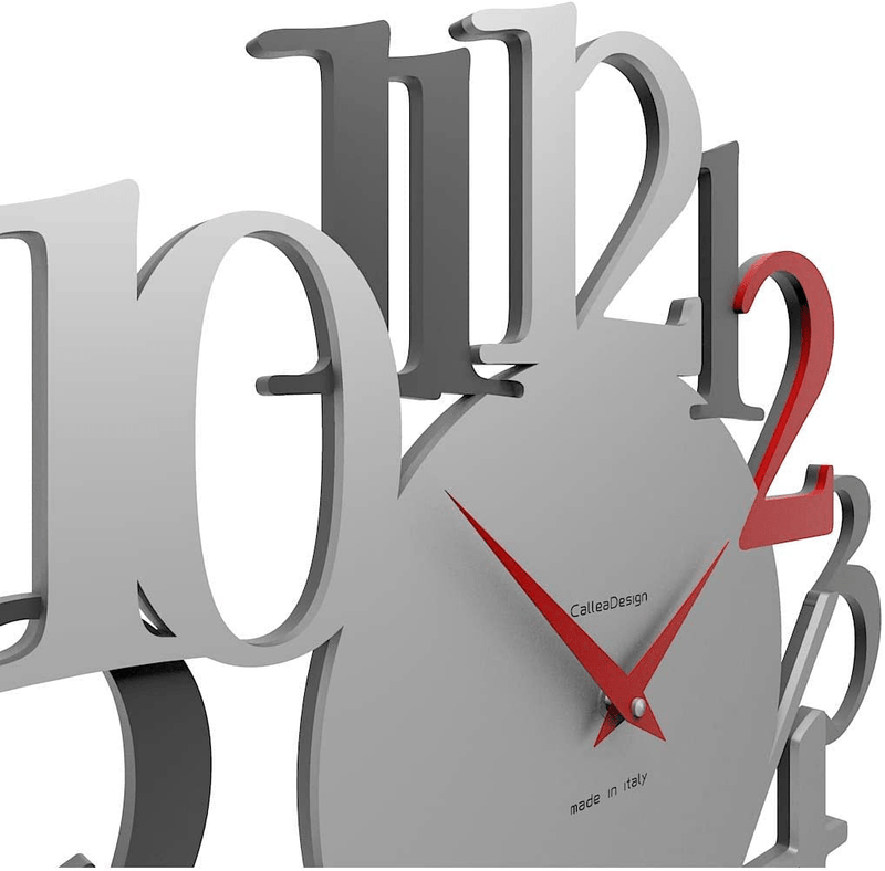 CalleaDesign 17.7" Wall Clock Russell Ruby Home & Garden > Decor > Clocks > Wall Clocks CalleaDesign   
