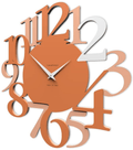 CalleaDesign 17.7" Wall Clock Russell Ruby Home & Garden > Decor > Clocks > Wall Clocks CalleaDesign Terracotta  