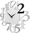CalleaDesign 17.7" Wall Clock Russell Ruby Home & Garden > Decor > Clocks > Wall Clocks CalleaDesign Black  