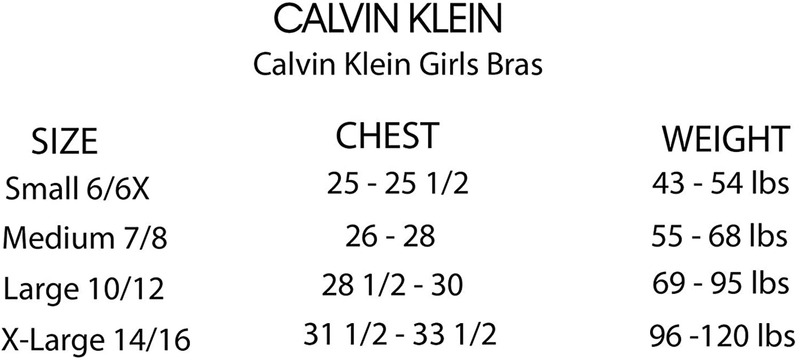 Calvin Klein Big Girls' Micro Wirefree Bra Apparel & Accessories > Clothing > Underwear & Socks > Bras Calvin Klein   