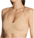 Calvin Klein Women's Invisibles Comfort Seamless Wirefree Lightly Lined Triangle Bralette Bra Apparel & Accessories > Clothing > Underwear & Socks > Bras Calvin Klein Bare Lace Racerback X-Large 