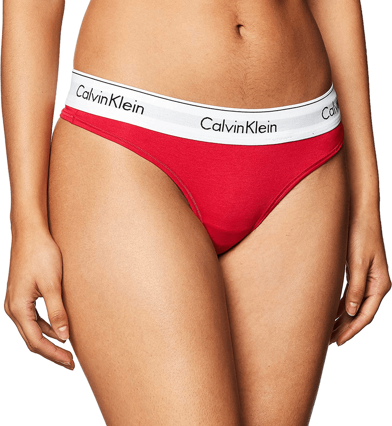 Calvin Klein Women's Modern Cotton Thong Panty Apparel & Accessories > Clothing > Underwear & Socks > Underwear Calvin Klein Empower X-Small 