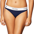 Calvin Klein Women's Modern Cotton Thong Panty  Calvin Klein Coastal Large 