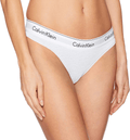 Calvin Klein Women's Modern Cotton Thong Panty  Calvin Klein Wedgewood Heather Large 
