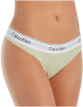 Calvin Klein Women's Modern Cotton Thong Panty  Calvin Klein Pale Moss Small 