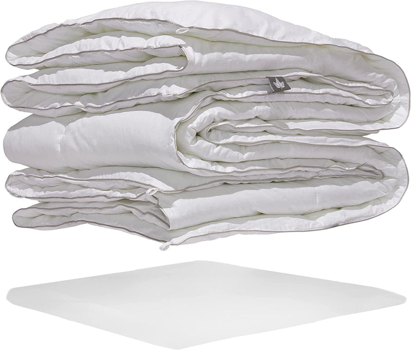 Canadian down & Feather Co. - All Season Gel Microfiber down Alternative Duvet Comforter Twin Size - Machine Washable - 300 TC Shell 100% Cotton - Oeko TEX Certified Home & Garden > Linens & Bedding > Bedding > Quilts & Comforters Canadian Down & Feather Company   
