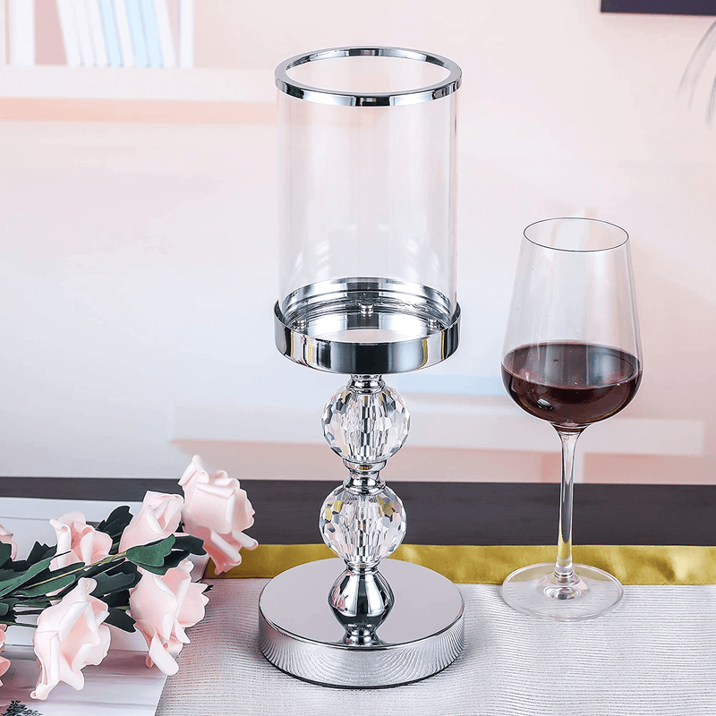 Candle Holder for Pillar Candle, Pillar Candle Holders for Wedding, Coffee Dining Table, Christmas, Table Centerpieces, Home Decor ZXC047M Home & Garden > Decor > Home Fragrance Accessories > Candle Holders Hanjue   