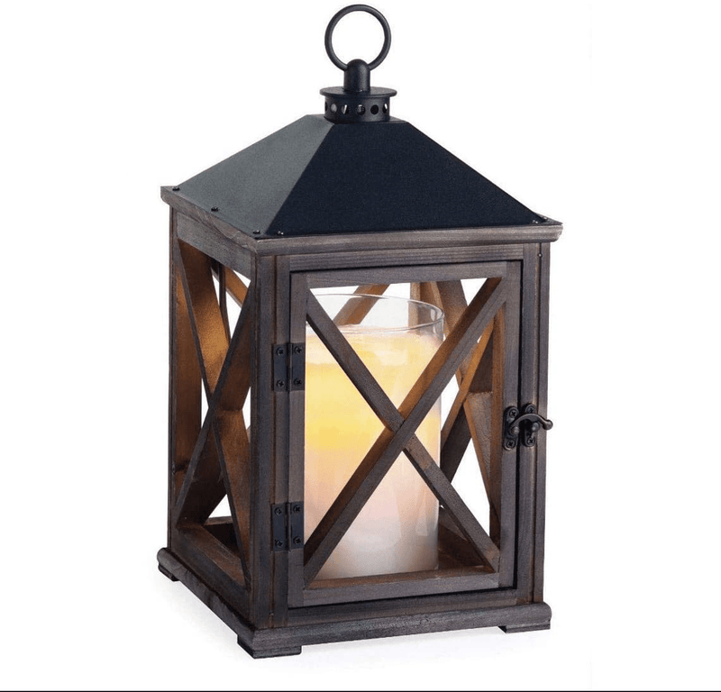Candle Warmers Etc. Aurora Candle Warmer Lamp, Black Home & Garden > Decor > Home Fragrance Accessories > Candle Holders Candle Warmers Espresso Wood  