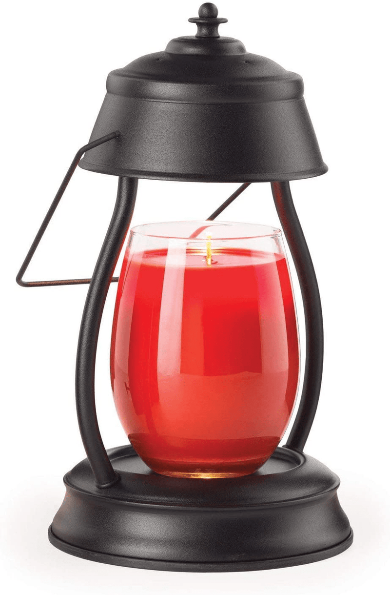 Candle Warmers Etc. Aurora Candle Warmer Lamp, Black
