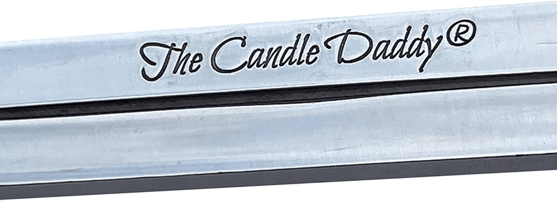 Candle Wick Trimmer Easy Cutter Clipper Scissors Engraved The Candle Daddy Brand Gift Accessory Cleaner Safer Candle [Silver] Home & Garden > Decor > Home Fragrances > Candles The Candle Daddy   