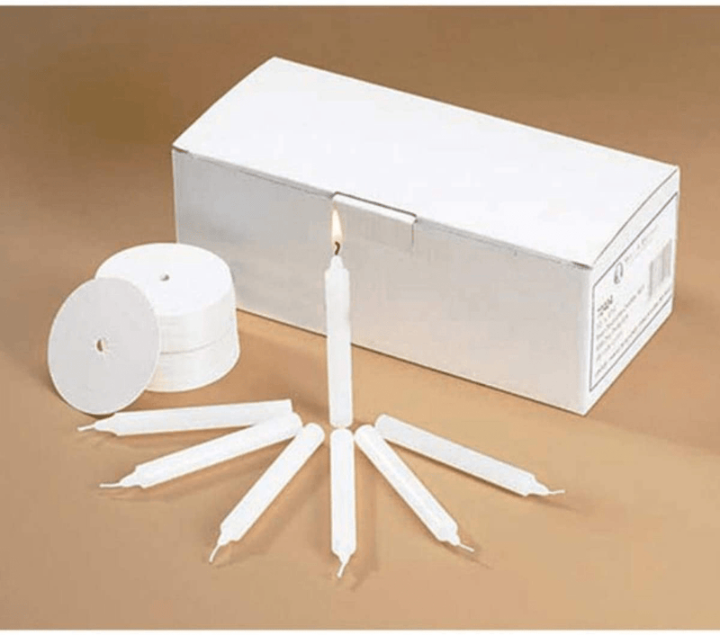 Candlelight Service Kit with Wax Candles and Drip Protectors, Box of 120 Home & Garden > Decor > Home Fragrances > Candles Will & Baumer   